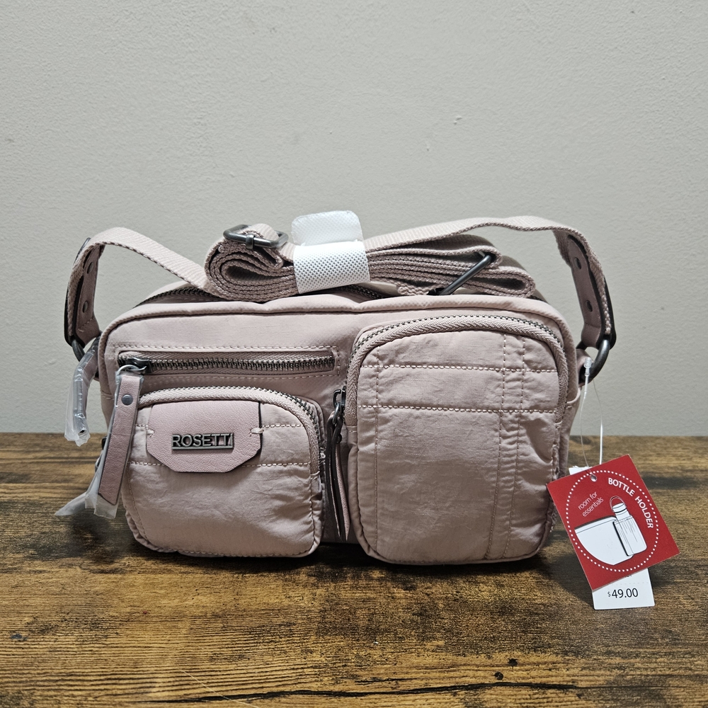 Rosetti Pink Crossbody Bag